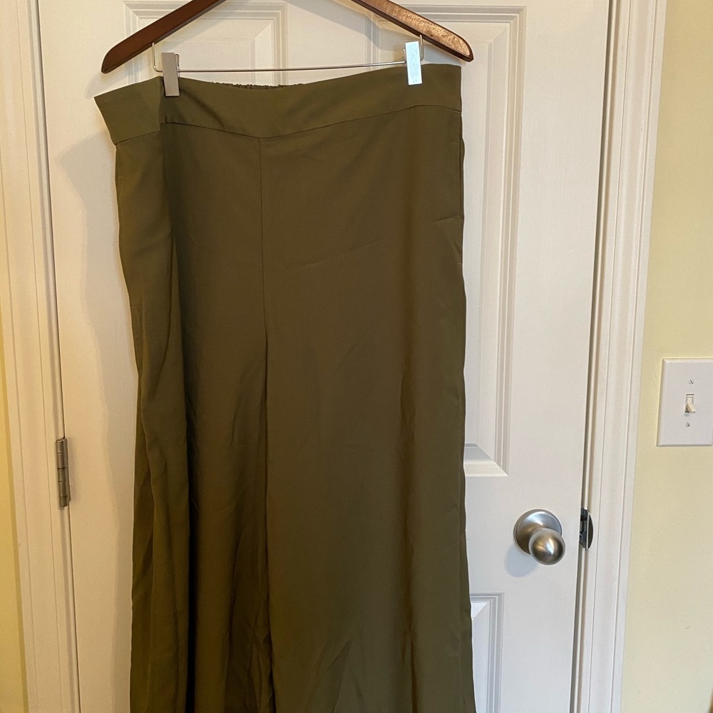Madewell Huston pull on crop pants